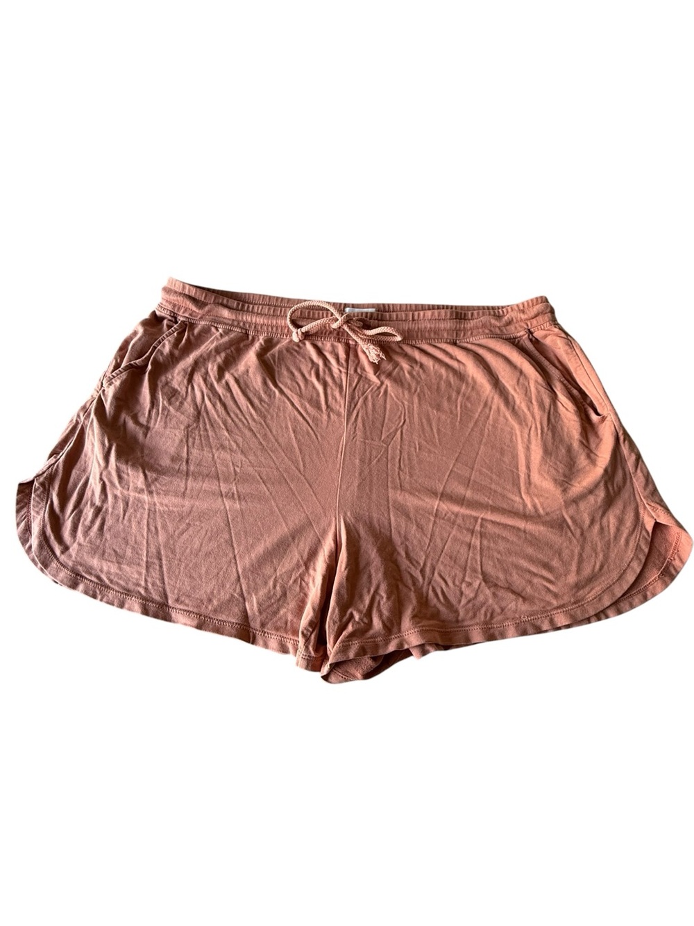 Lou & Grey Dusty Rose Athletic Lounge Shorts